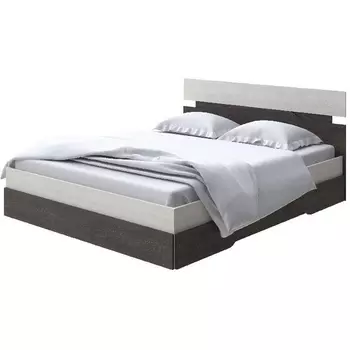 Без бренда Кровать Milton (ЛДСП Дуб Шамони светлый (124)/Дуб Кантербери) 180x200 PROxSON