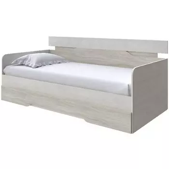 Без бренда Кровать-Софа Milton (ЛДСП Дуб Шамони светлый/Ясень Шимо Светлый) 120x200 PROxSON