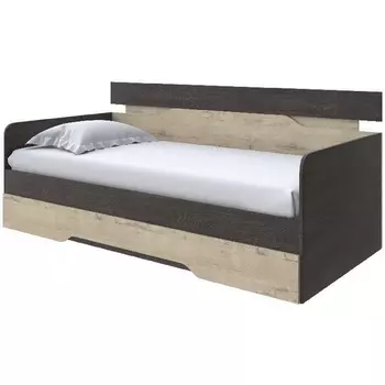 Без бренда Кровать-Софа Milton (ЛДСП Дуб Кантербери/Бунратти) 120x200 PROxSON