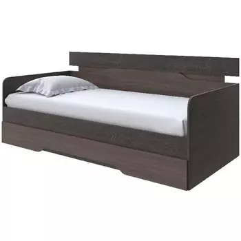 Без бренда Кровать-Софа Milton (ЛДСП Дуб Кантербери/Ясень Шимо Темный) 120x200 PROxSON