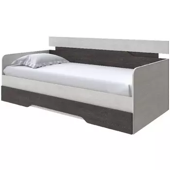 Без бренда Кровать-Софа Milton (ЛДСП Дуб Шамони светлый (124)/Дуб Кантербери) 120x200 PROxSON