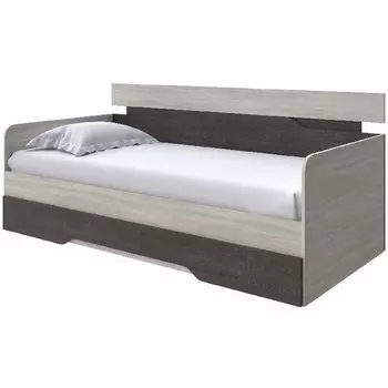 Без бренда Кровать-Софа Milton (ЛДСП Ясень Шимо Светлый/Дуб Кантербери) 120x200 PROxSON