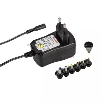 Блок питания ARDV-12-ADJ (3-12V, 1A, 12W) (Адаптер) 023247 (Arlight)