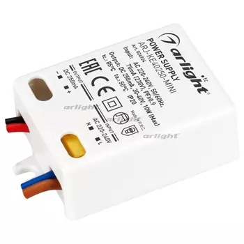 Блок питания ARJ-KE40250-MINI (10W, 250mA, PFC) (IP20 Пластик) 024924 (Arlight)