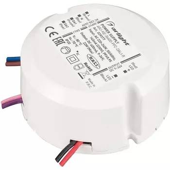 Блок питания ARJ-KE-36600-PFC-DALI-R (22W, 9-36V, 0.6A) (Arlight, IP20 Пластик) 039377