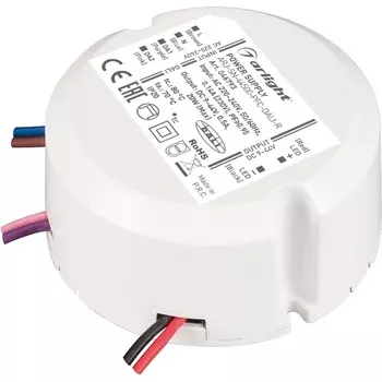 Блок питания ARJ-SN-44500-PFC-DALI-R (20W, 9-40V, 0.5A) (Arlight, IP20 Пластик, 3 года) 046793