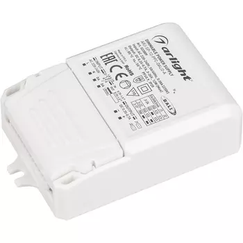 Блок питания ARJ-SP-12-PFC-DALI2-A (12W, 3-24V, 0.35-0.7A) (Arlight, IP20 Пластик) 033809