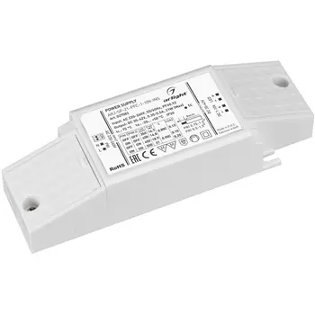 Блок питания ARJ-SP-21-PFC-1-10V-INS (21W, 350-500mA) (Arlight, IP20 Пластик, 5 лет) 027583