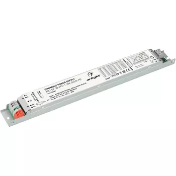 Блок питания ARJ-SP-38-PFC-1-10V-DALI2-PD (38W, 9-60V, 0.3-0.9A) (Arlight, IP20 Металл) 036287