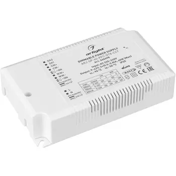 Блок питания ARJ-SP-40-PFC-DT8-ССT (40W, 9-42V, 0.5-0.8А) (Arlight, IP20 Пластик, 5 лет) 040498