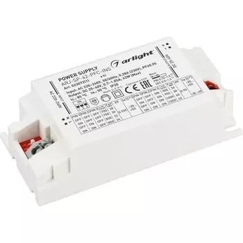 Блок питания ARJ-SP-42-PFC-INS (42W, 25-40V, 0.7-1.05A) (Arlight, IP20 Пластик, 5 лет) 023072(1)