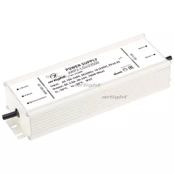 Блок питания ARPJ-LG423500 (150W, 3500mA, PFC) (IP67 Металл) 016805 (Arlight)