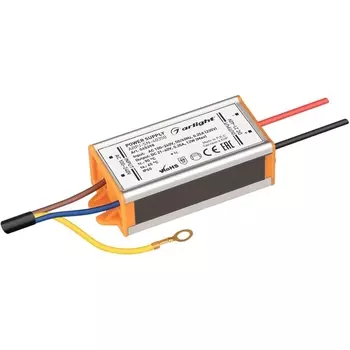 Блок питания ARPJ-SN-40350 (12W, 21-40V, 350mA) (Arlight, IP65 Металл, 3 года) 045398