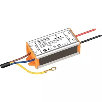 Блок питания ARPJ-SN-42300 (12W, 23-42V, 300mA) (Arlight, IP65 Металл, 3 года) 040795