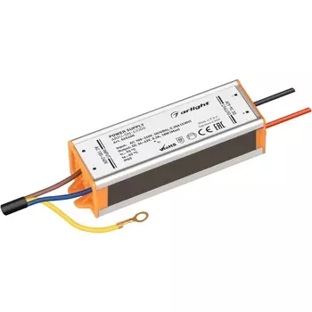Блок питания ARPJ-SN-63300 (18W, 34-63V, 300mA) (Arlight, IP65 Металл, 3 года) 045400