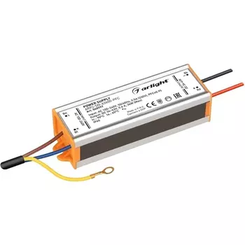 Блок питания ARPJ-SN-63600-PFC (36W, 34-63V, 600mA) (Arlight, IP65 Металл, 3 года) 040797