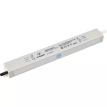 Блок питания ARPV-24060-SLIM-D (24V, 2.5A, 60W) (Arlight, IP67 Металл) 025027(1)