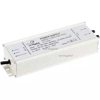 Блок питания ARPV-LG05150-PFC (5V, 30.0A, 150W) (Arlight, IP67 Металл) 015755