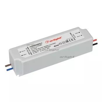 Блок питания ARPV-LV24050 (24V, 2.0A, 48W) (Arlight, IP67 Пластик, 2 года) 010993