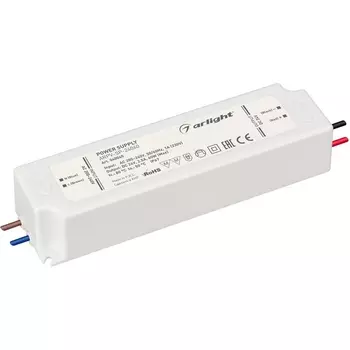 Блок питания ARPV-SP-24060 (24V, 2.5A, 60W) (Arlight, IP67 Пластик, 5 лет) 040045