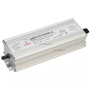 Блок питания ARPV-ST48300-A (48V, 6.25A, 300W) IP67 Arlight ARPV 028198