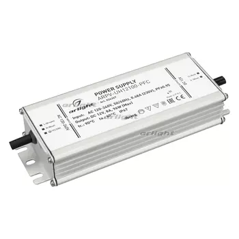 Блок питания ARPV-UH12100-PFC (12V, 8.0A, 96W) (Arlight, IP67 Металл) 024267