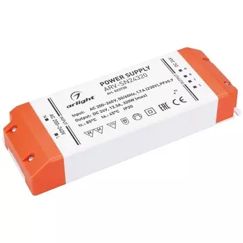 Блок питания ARV-SN24320 (24V, 13.3A, 320W, PFC) Arlight ARV 023730