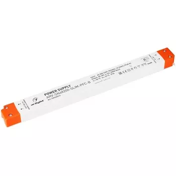 Блок питания ARV-SN48200-SLIM-PFC-B (48V, 4.16A, 200W) (Arlight, IP20 Пластик, 3 года) 029265(1)