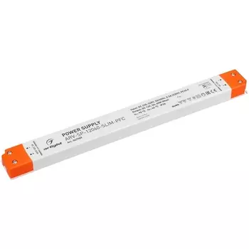 Блок питания ARV-SP-12060-SLIM-PFC (12V, 5A, 60W) (Arlight, IP20 Пластик) 047989