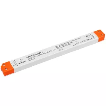 Блок питания ARV-SP-48060-SLIM-PFC-B (48V, 1.25A, 60W) (Arlight, IP20 Пластик) 047974