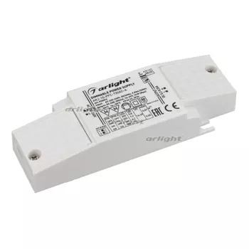 Блок питания ARJ-10-PFC-TRIAC-A (10W, 200-350mA) (Arlight, IP20 Пластик) 026042