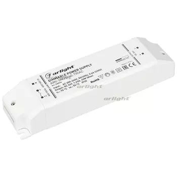 Блок питания ARV-SN24040-TRIAC (24V, 1.65A, 40W) (Arlight, IP20 Пластик, 3 года) 030934