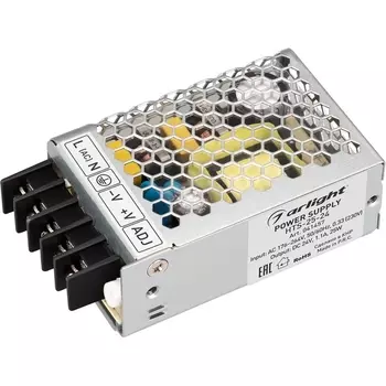 Блок питания HTS-25-24 (24V, 1.1A, 25W) (Arlight, IP20 Сетка) 041457