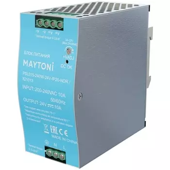 Блок питания PSL015 24В 240Вт Maytoni Блоки питания 24В 821013