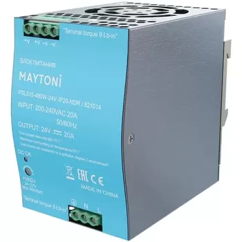 Блок питания PSL015 24В 480Вт Maytoni Блоки питания 24В 821014