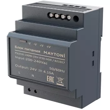 Блок питания PSL016 24В 100Вт Maytoni Блоки питания 24В 821017