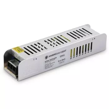 Блок питания с EMC для светодиодной ленты 12V Ambrella LED Driver 12V GS8652 120W 10A IP20 220V