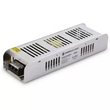 Блок питания с EMC для светодиодной ленты 12V Ambrella LED Driver 12V GS8654 200W 16,7A IP20 220V