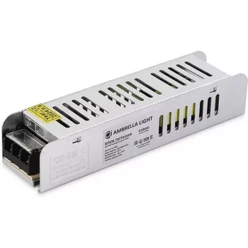 Блок питания с EMC для светодиодной ленты 24V Ambrella LED Driver 24V GS8681 60W 2,5A IP20 220V