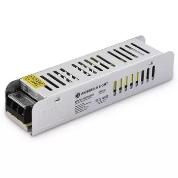 Блок питания с EMC для светодиодной лентыAmbrella 12V Ambrella LED Driver 12V GS8651 60W 5A IP20 2200V