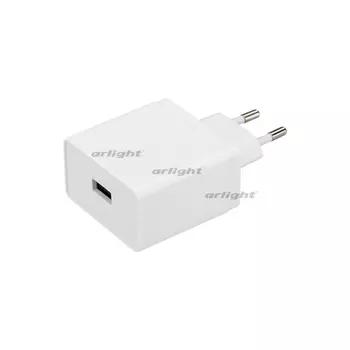 Блок питания ARDV-24-5V-USB FAST (Quick Charge, 3A, 24W, White) (Адаптер) 023248 (Arlight)