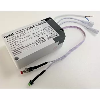 Блок питания 220V UET-E30 40W/EMG IP20 Uniel