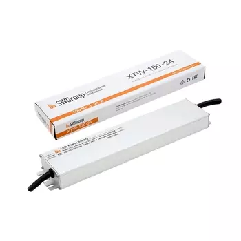 Блок питания IP67 220V ультратонкий SWG XTW-100-24