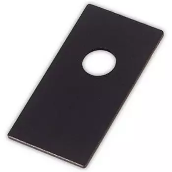 Боковая заглушка для шинопровода DLT2500CB, с отверстием для токопровода Donolux SPACE-Track system Cap CB1