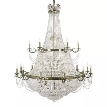 Большая люстра хрустальная 1.7.18.100 GB Dio D'Arte Lodi E подсвечник