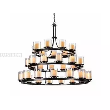 Большая люстра 35015+12+9/С Newport