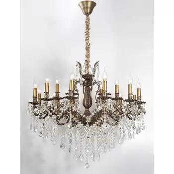 Большая люстра 122.12.6 Lucia Tucci Barletta antique подсвечник