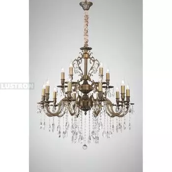 Большая люстра 1730.15 Lucia Tucci Barletta antique подсвечник