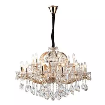 Большая люстра хрусталь Galliano E 1.1.18.600 G (Dio D'Arte)