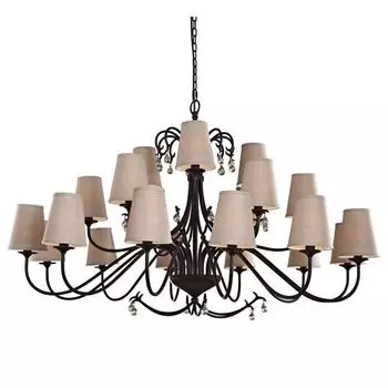 Большая люстра кованая L'Arte Luce Chalet L17800.03